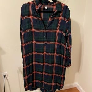 Old Navy flannel dress